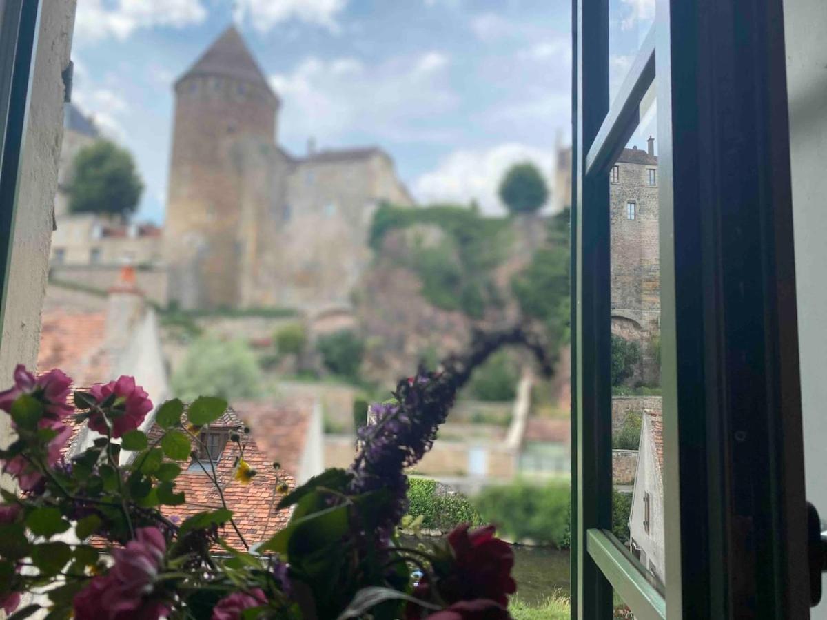 Вилла Grande Maison A Semur En Plein Coeur Historique Экстерьер фото