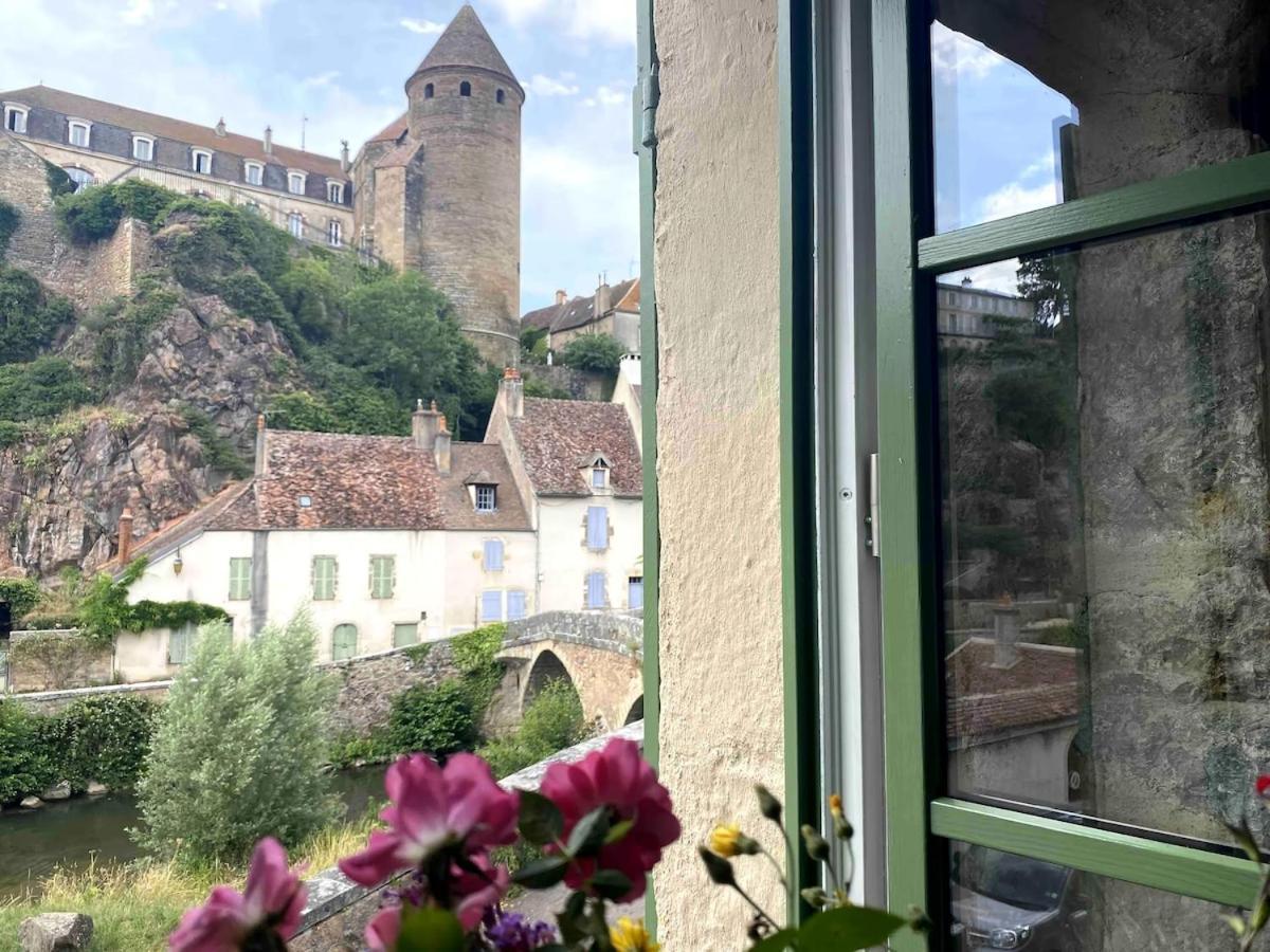 Вилла Grande Maison A Semur En Plein Coeur Historique Экстерьер фото
